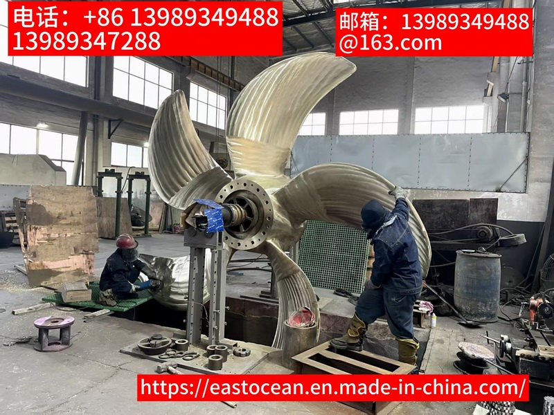 Supply propellers for 7000 ton oil tankers